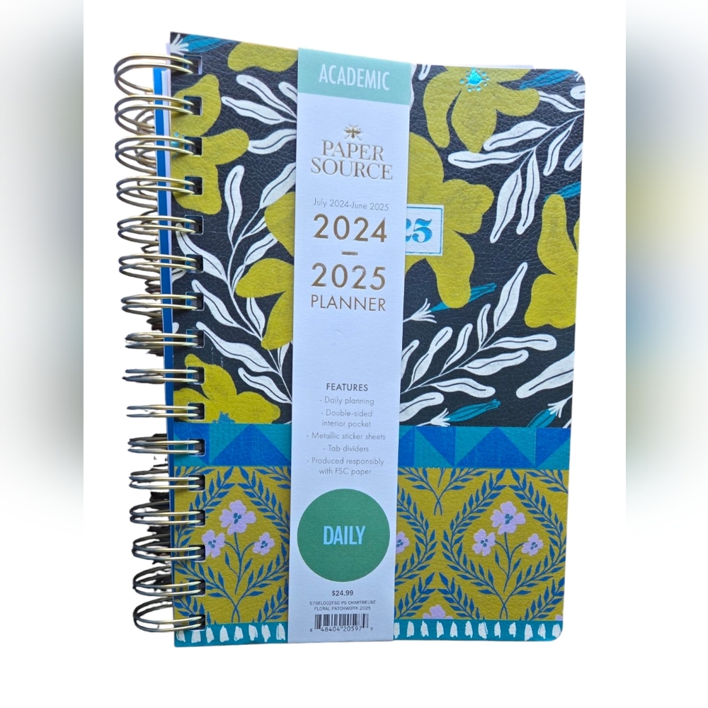 New Paper Source 2024-2025 Academic Planner